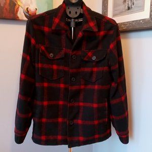 Zara Plaid lined Overshirt/Shacket/jacket Size Medium